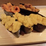 寿司 築地日本海 - ウニ175㌘