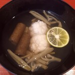 会席料理 かど36 - 椀盛り