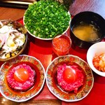 #肉寿司#野菜巻き串#熟成魚 ハッシュタグ - 