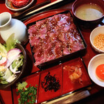 #肉寿司#野菜巻き串#熟成魚 ハッシュタグ - 