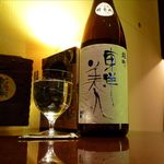 銀の雪 - 東洋美人雄町純米吟醸槽垂れ