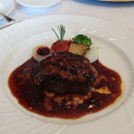 ラ・ロゼット - 3月 おまかせコース　牛フィレフォアグラのせトリュフ入りマデラソース