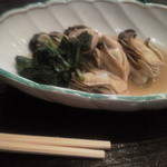 居酒屋 福 - 牡蠣の酒蒸し