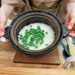 味心 すず木 - 青豆土鍋ご飯