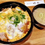 とんかつ 明石 - とんかつ 明石　ひれかつ丼定食1700円