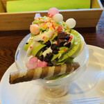 Green Cafe Ryoku Sabou - 香草抹茶軟冰淇淋