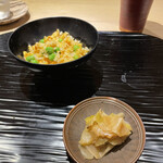 富小路 やま岸 - 炒飯と搾菜