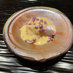 富小路 やま岸 - 甘鯛の胡麻タレ和え