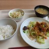 カフェテリアふじ - サバの竜田揚げ定食
