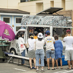 Yasuda Burger - フードトラック（2020年8月）。