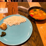 bar Mamma mia! - 【2022年05月】牡蠣カレー＠1,000円、提供時。