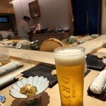 Sushitokoro Jun - 生ビール　800円