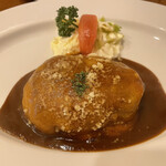 Grill TENPEI - ハンバーグ200g +チーズ