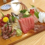 鯉寿司 - 刺し盛り！大好き！
