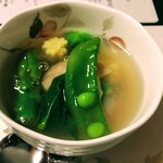 満寿家 - 満寿家　春野菜スープ仕立て