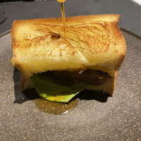 鉄板焼 漆 - デニッシュバーガー