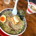 あじさい - 特塩ラーメン＆ハーフ塩