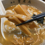 麺屋吉左右 - メンマ