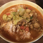 パンチマハル - 途中で全部混ぜるのが好き