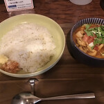 パンチマハル - チキンカレー　辛さLv.5