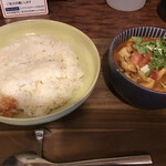 パンチマハル - 最後にもう一度チキンカレー