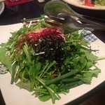 喜和美家 - H25.03   葱と水菜のとろとろサラダ