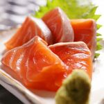● King salmon sashimi ●