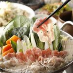 ● Kagoshima Kurobuta pork and seasonal vegetable yosenabe ●