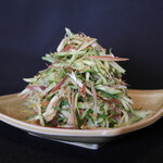 Teppanyaki Fukurou - ミョウガときゅうりのサラダ