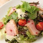 ● Roasted duck and tomato salad ●