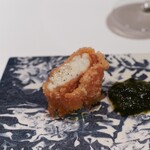 ALLIE - 天然真フグ海老せんべい揚げ、有明産生海苔