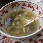 おおさか料理  浅井 - 天然すっぽんのスープ