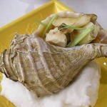 おおさか料理  浅井 - ツブ貝のつぼ焼き