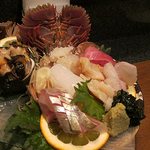 食菜居酒屋 かくれ家 - 刺身盛り合わせ