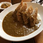 Kafe Antaresu - 白身魚フライカレー￥880