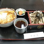 Yabu Asa - かつ丼 ざる蕎麦セット