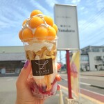 鯖江菓子工房 Yamahatsu   - メロンジェラートパフェ