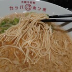 河童ラーメン本舗  - 麺