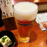 Himeji Oden Jiryouri Izakaya Jigorokohiro - 生ビール