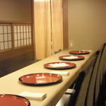 桜田 - カウンター　７席です