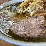 自家製中華そば としおか - 塩ラーメン玉子　　　1000円