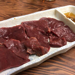 ミカド園 - 心臓刺し身