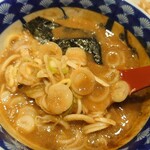 別邸 たけ井 - つけ汁の具材たち