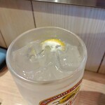 立呑み晩杯屋  - レモン入り