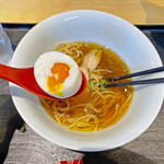 超純水採麺 天国屋 - 平飼い卵の味玉