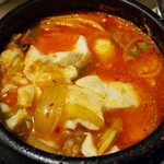 韓国料亭 漢江 - スンドゥブチゲ アップ