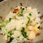 帰燕 - 貝柱の土鍋ごはん