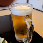福松荘 - 冷え冷えの生ビール