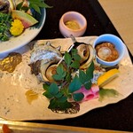 福松荘 - サザエのつぼ焼き