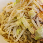 ラーメン二郎 - ヤサイ（そのまま）